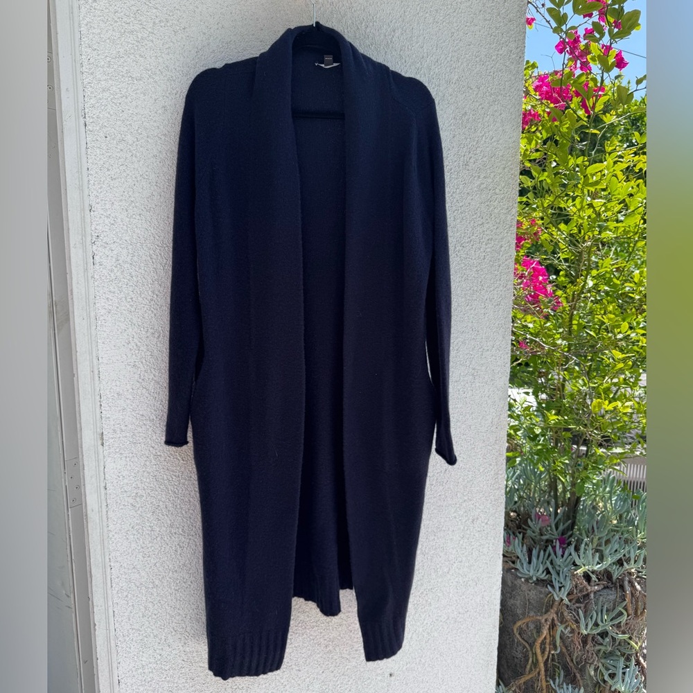 James Perse Classic Black Cardigan